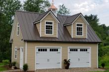 20' x 28' Elite Garage with LP Smartside Siding and Standing Seam Roofing